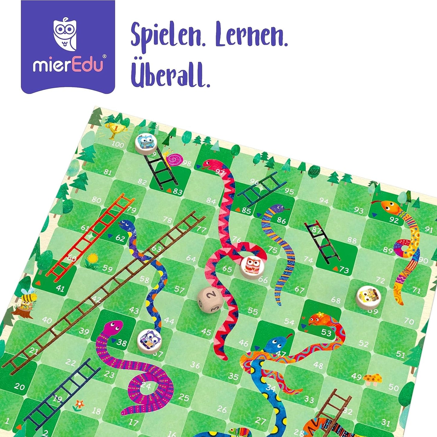 Reisespiel - Leiterspiel