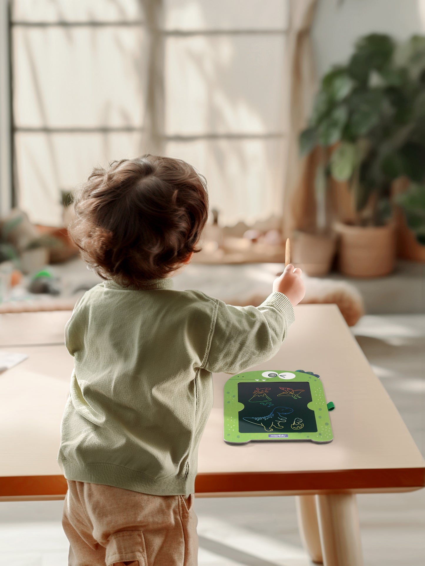 LCD Tablet (aus Karton) - Dino