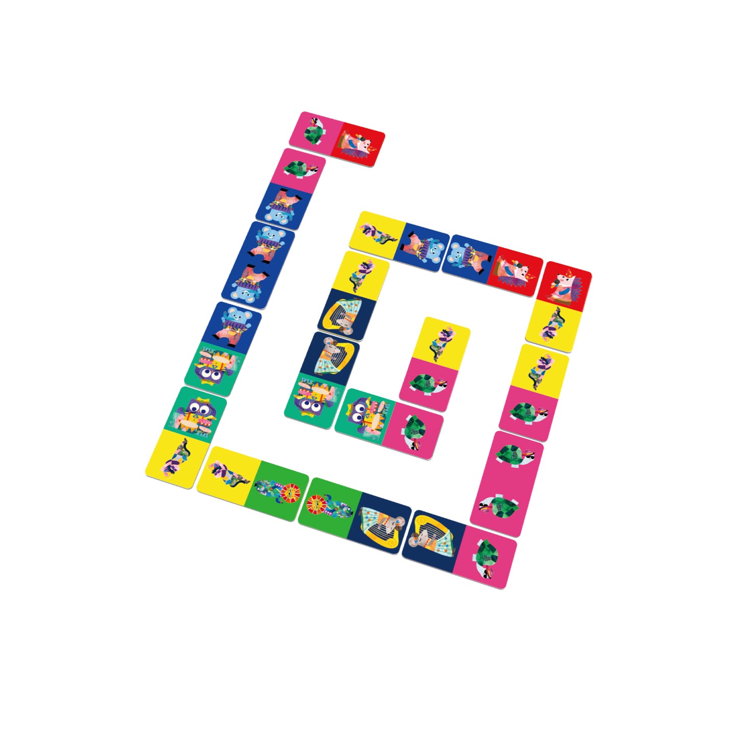 Reisespiel - Domino