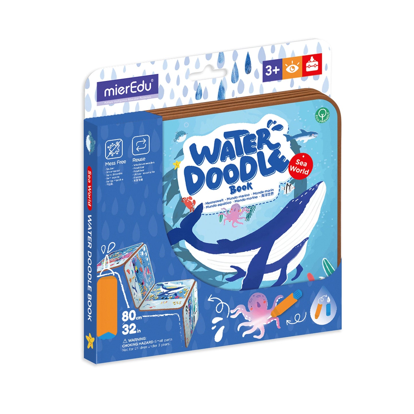 Wassermalbuch – Meereswelt