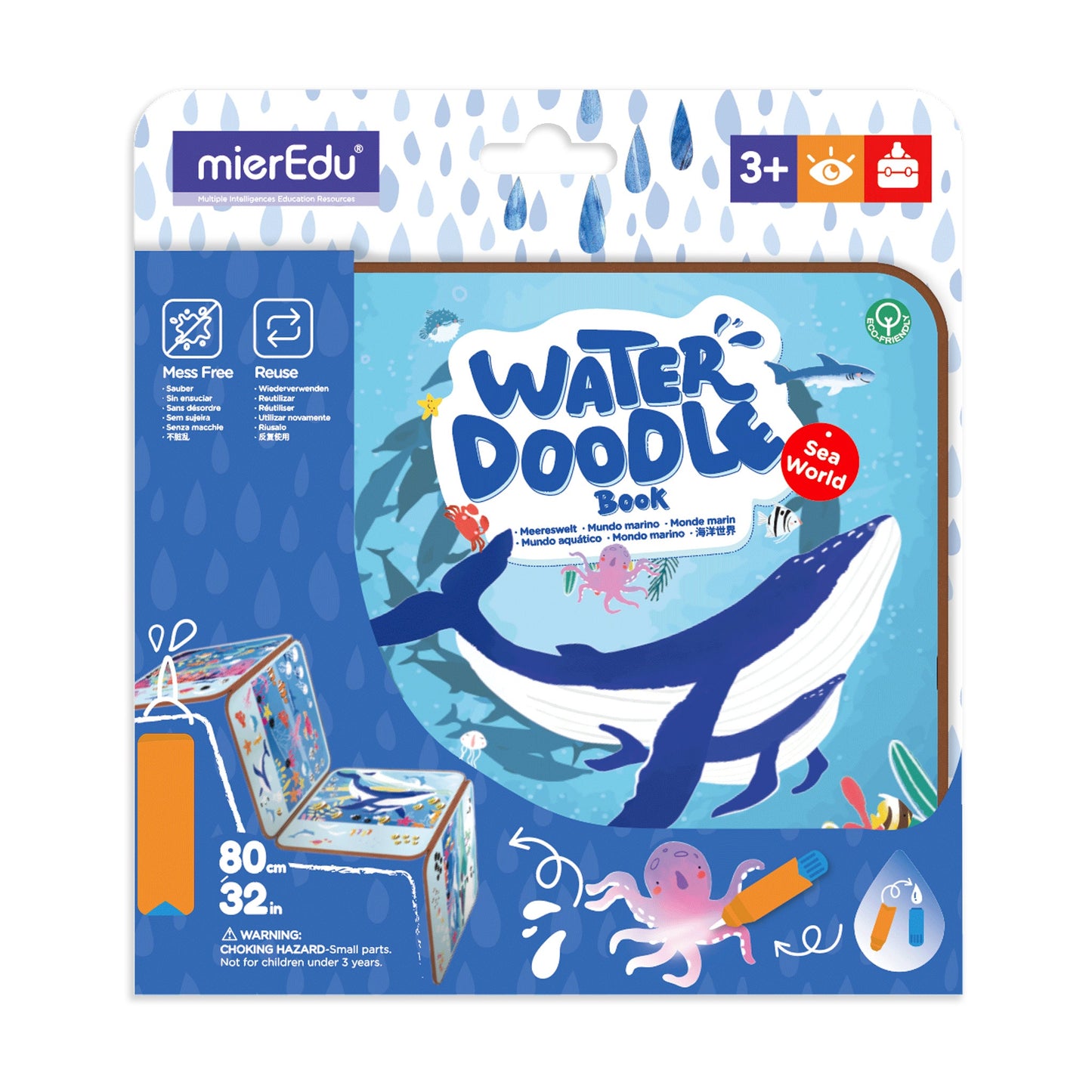 Wassermalbuch – Meereswelt