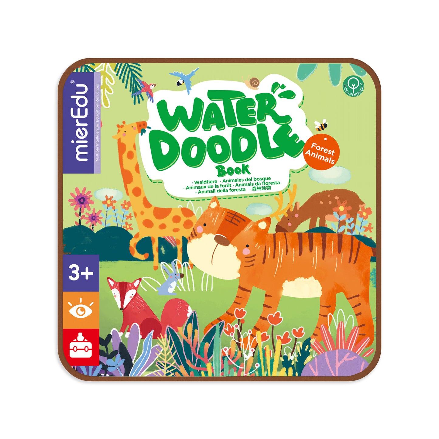 Wassermalbuch – Waldtiere