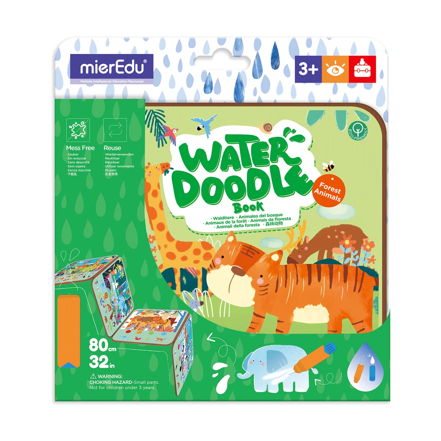 Wassermalbuch – Waldtiere