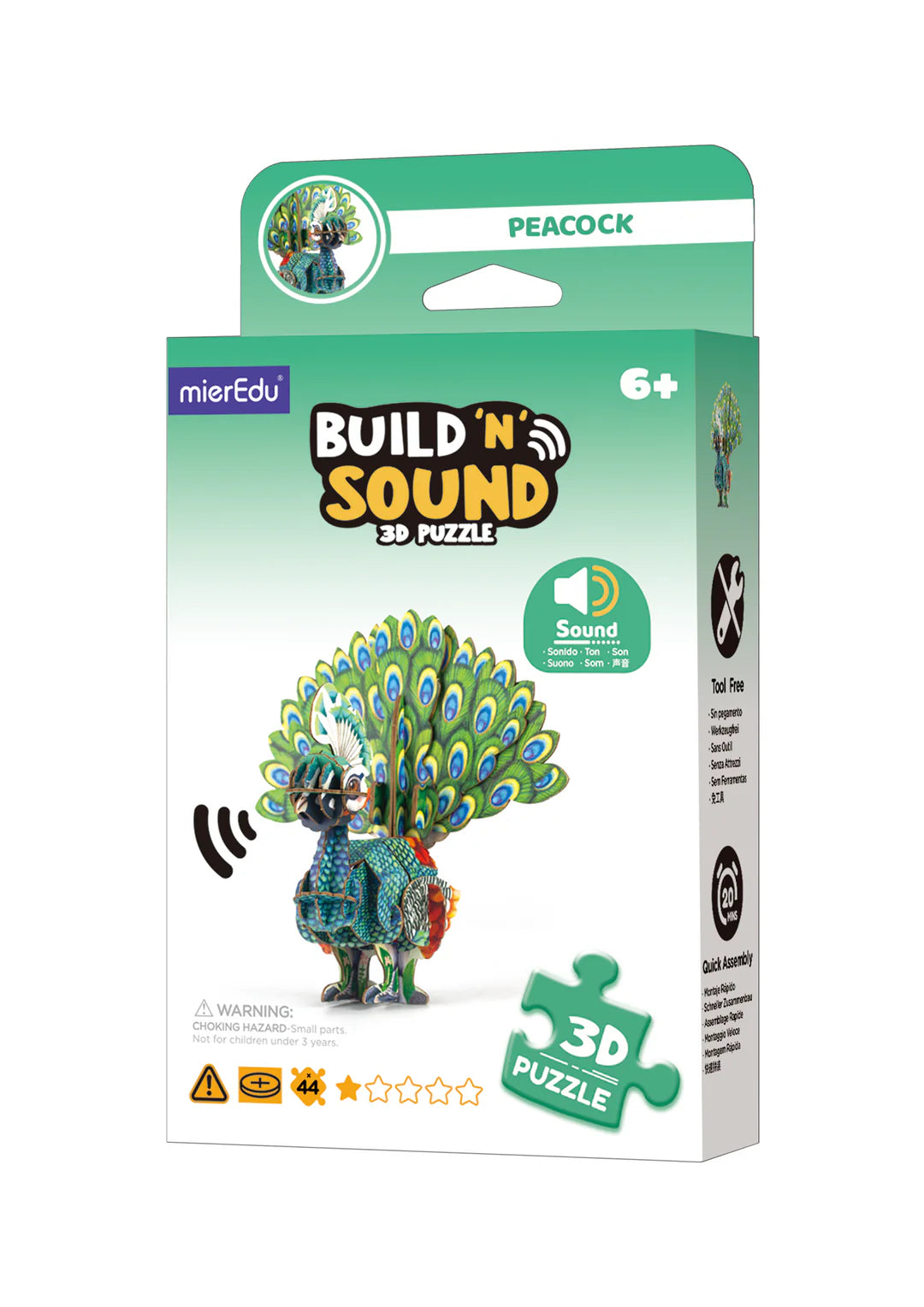 Pfau- Soundwunder 3D Puzzle