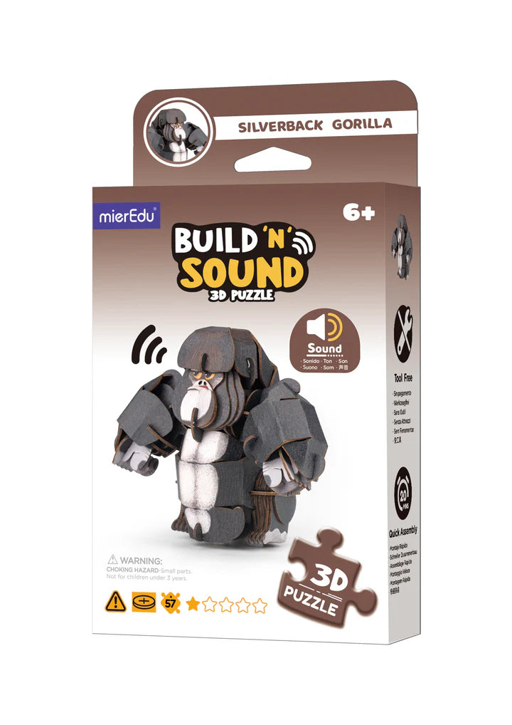 Gorilla- Soundwunder 3D Puzzle