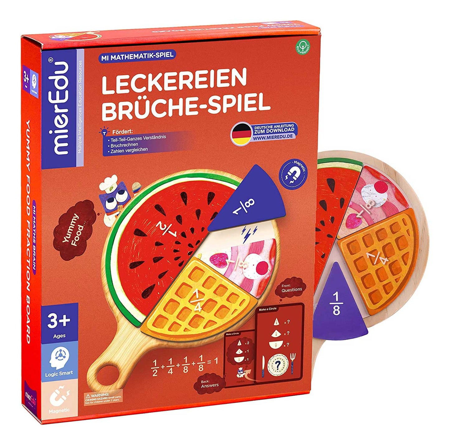 Leckereien Brüche-Spiel