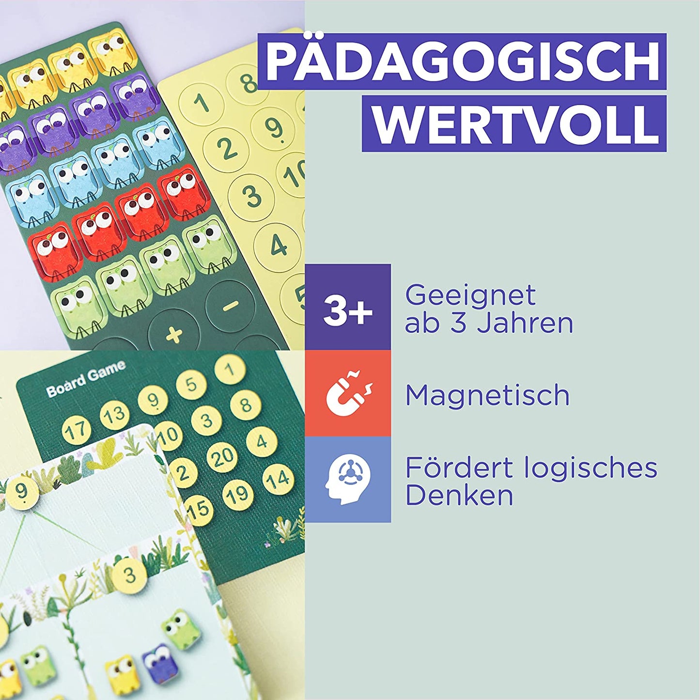 Zählen im Garten (Teil-Teil-Ganzes)