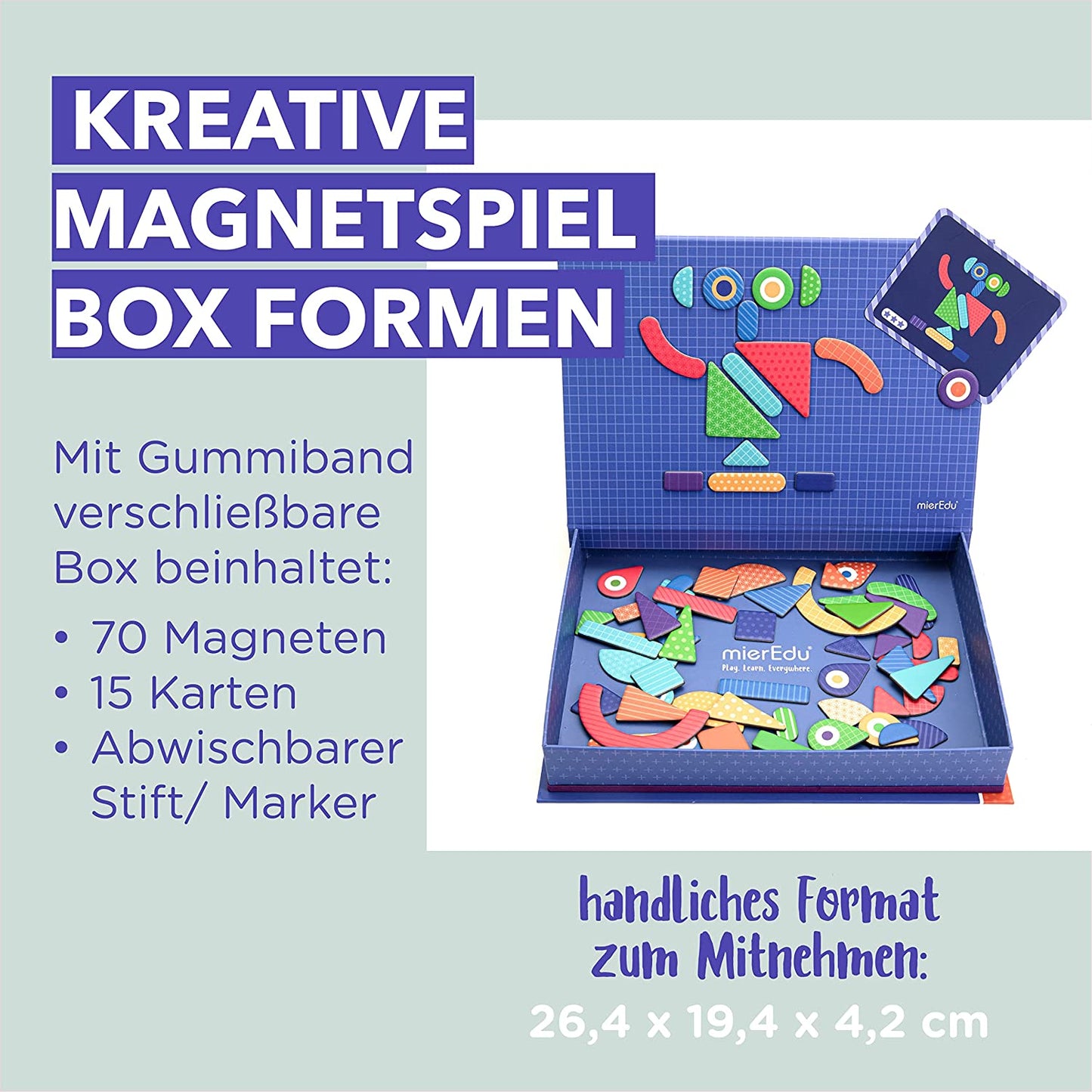 Kreative Magnetspielbox – Formen