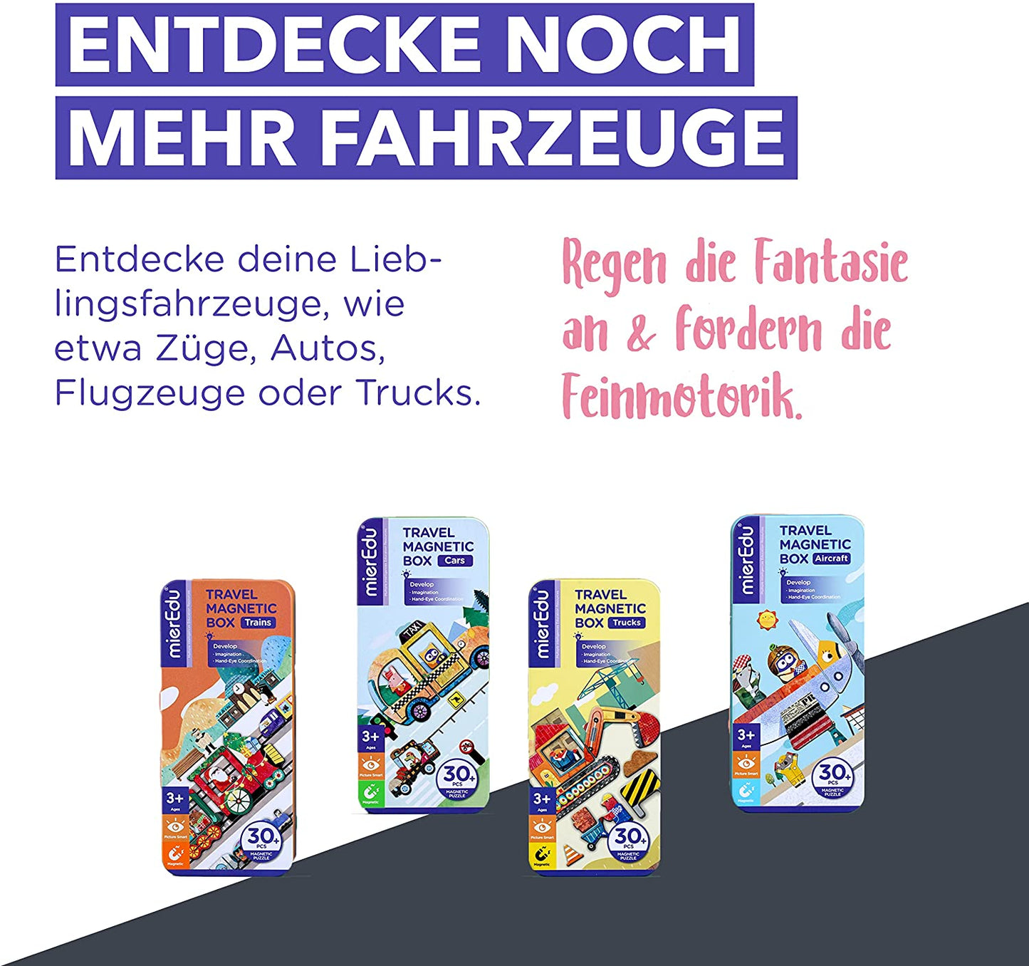 Reise-Magnetspielbox – Flugzeug