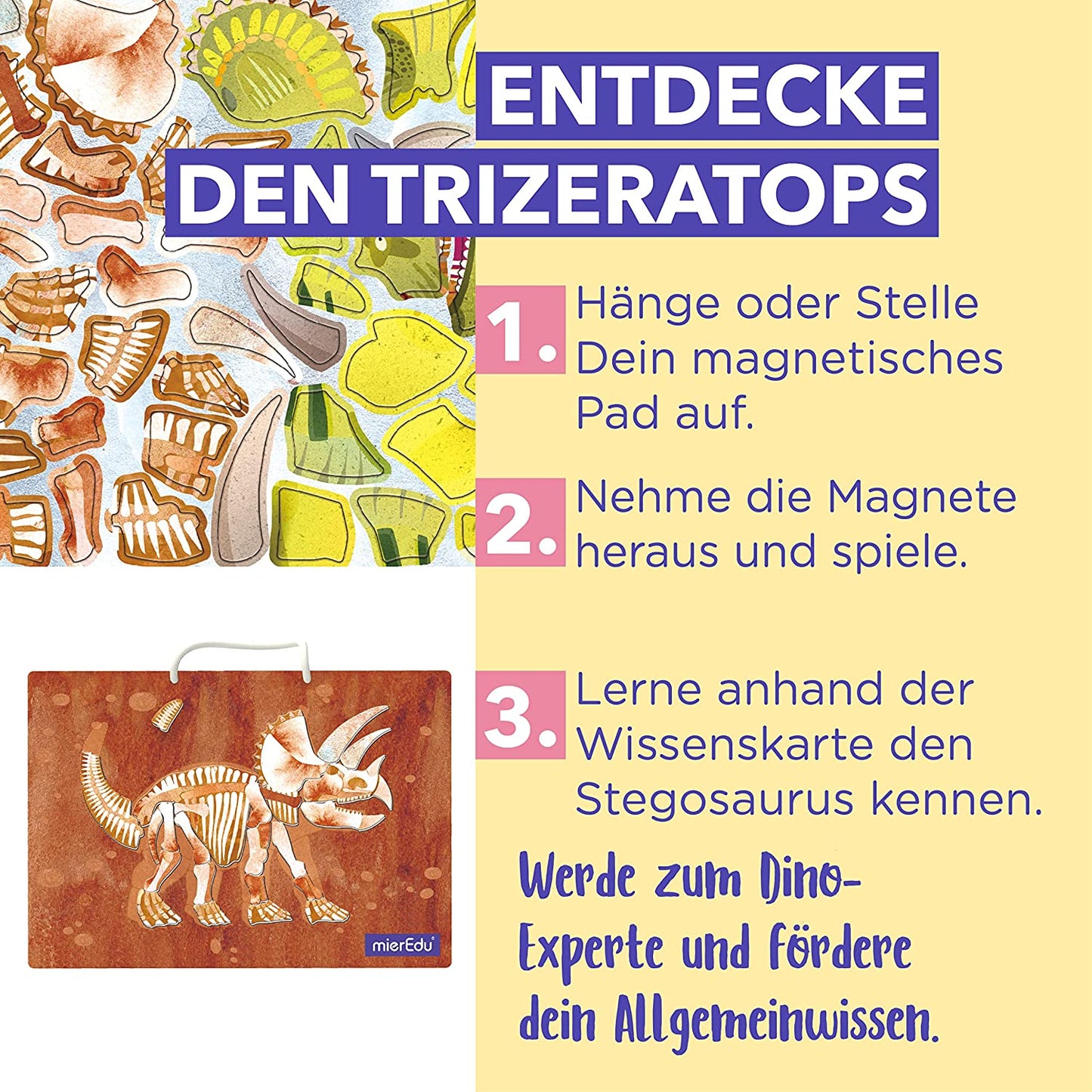 Magnet-Pad - Triceratops
