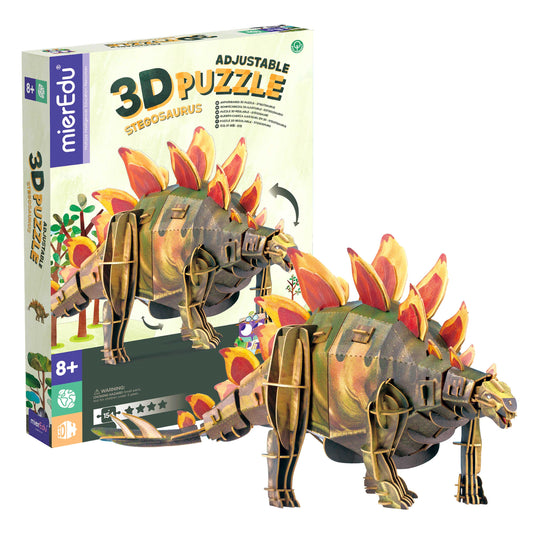 Bewegliches Eco 3D Puzzle – Stegosaurus