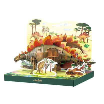 Bewegliches Eco 3D Puzzle – Stegosaurus