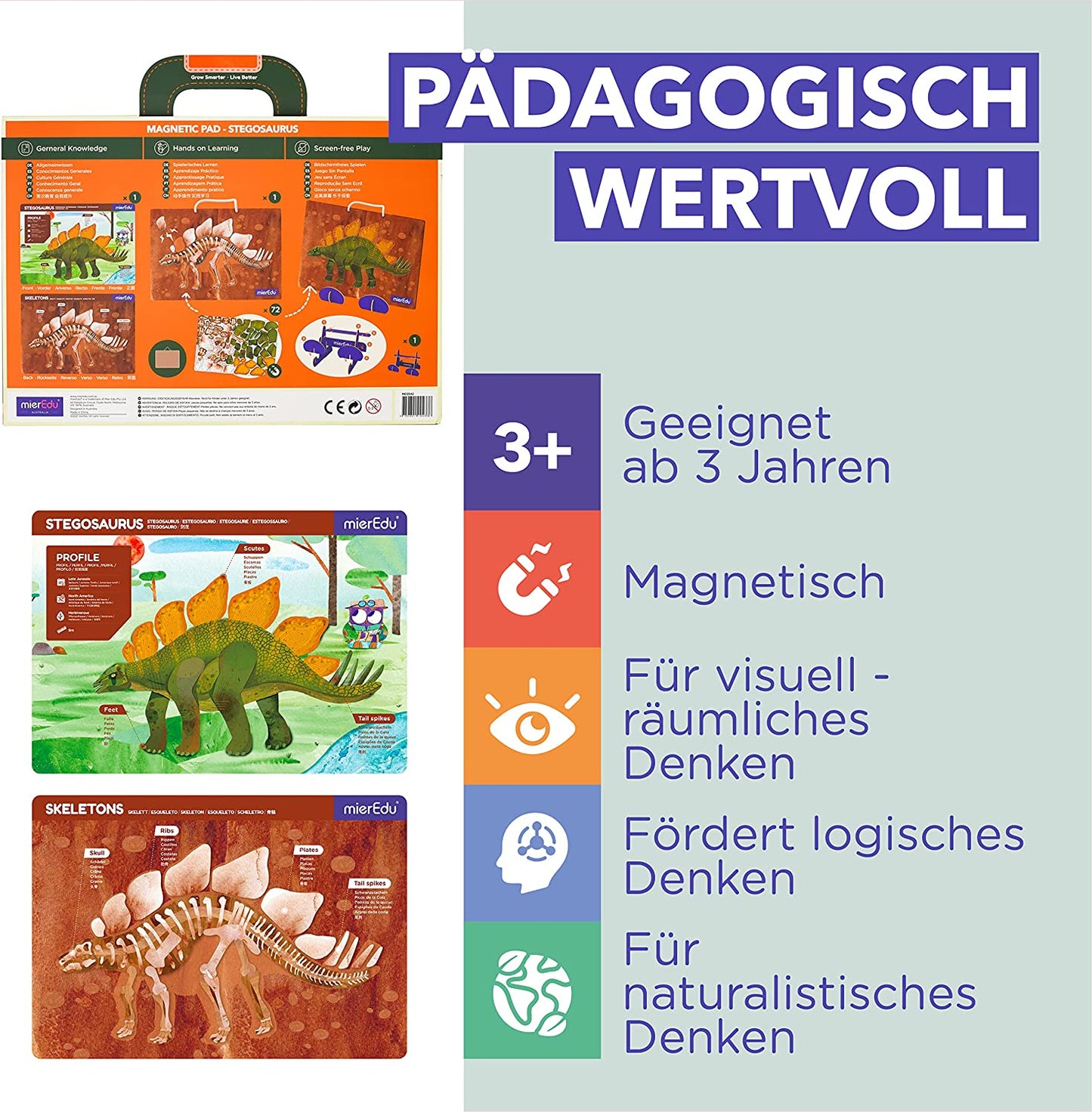 Magnet-Pad - Stegosaurus