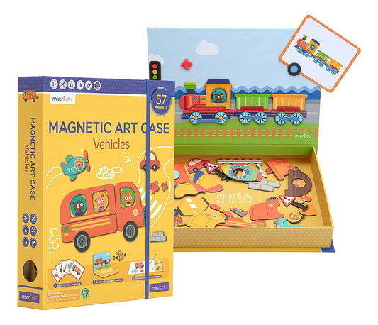 Kreative Magnetspielbox – Fahrzeuge