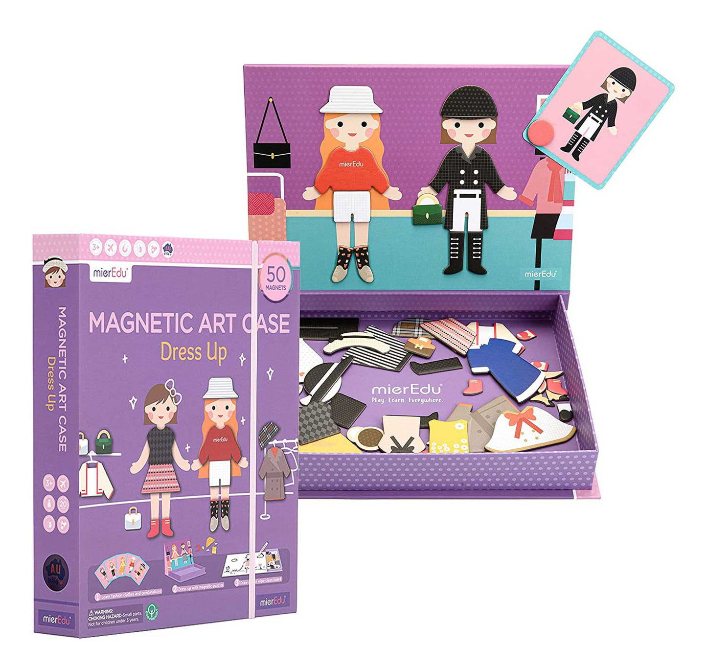 Kreative Magnetspielbox – Verkleiden